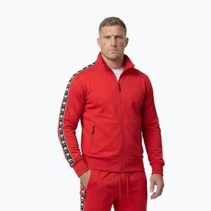 Férfi pulóver Pitbull Track Jacket Powers fluo/red (Track Jacket Powers 145040451001) kép