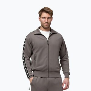 Férfi pulóver Pitbull Track Jacket Powers taupe (Track Jacket Powers 145040870001) kép