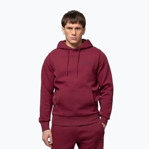 Férfi pulóver Pitbull Sampson Hooded Sweatshirt burgundy (Sampson Hooded Sweatshirt 125041460001) kép