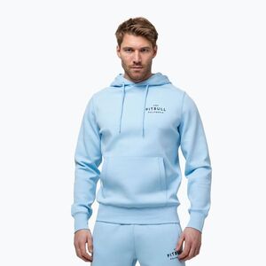 Férfi pulóver Pitbull Sampson Hooded Sweatshirt sky blue (Sampson Hooded Sweatshirt 125041530001) kép