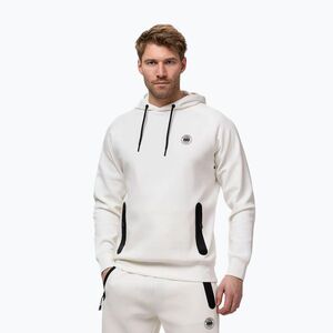 Férfi pulóver Pitbull Dogwood Hooded Sweatshirt off white (Dogwood Hooded Sweatshirt 125040000201) kép