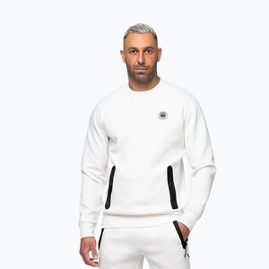 Férfi pulóver Pitbull Dogwood Crewneck Sweatshirt white (Dogwood Crewneck Sweatshirt 115040000201) kép