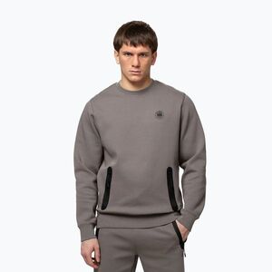 Férfi pulóver Pitbull Dogwood Crewneck Sweatshirt taupe (Dogwood Crewneck Sweatshirt 115040870001) kép