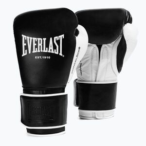 Boxkesztyű Everlast Powerlock Pro OG H&L black/white (Powerlock Pro OG H&L EV4000HL-BLK/WHT) kép
