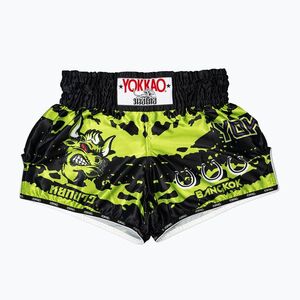 Férfi edzőshort YOKKAO Angry Bull Muay Thai black (Angry Bull Muay Thai TYBS-155) kép