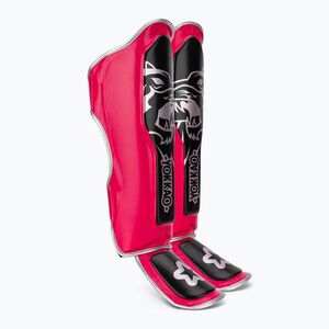 Sípcsont- és lábfejvédők YOKKAO Original fuchsia (Original SYGL-91-8-L) kép