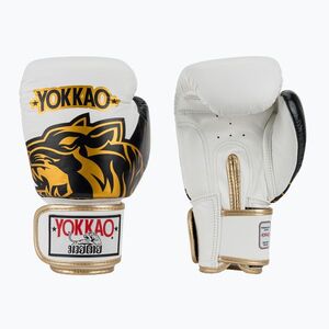 Boxkesztyű YOKKAO Original Boxing Gloves absolute white (Original Boxing Gloves FYGL-90-4) kép
