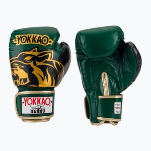 Boxkesztyű YOKKAO Original Boxing Gloves forest green (Original Boxing Gloves FYGL-90-7) kép