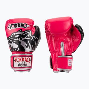 Boxkesztyű YOKKAO Original Boxing Gloves fuchsia (Original Boxing Gloves FYGL-90-8) kép