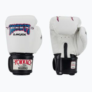 Férfi bokszkesztyűk YOKKAO East Club white (East Club FYGL-85-4) kép