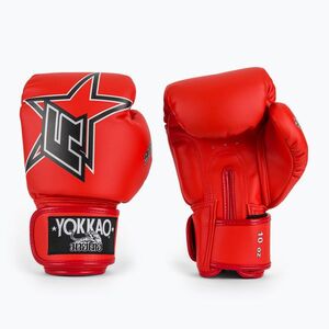 Boxkesztyű YOKKAO Institution Boxing red (Institution Boxing BYGL-I-2) kép