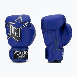Boxkesztyű YOKKAO Institution Boxing blue (Institution Boxing BYGL-I-3) kép