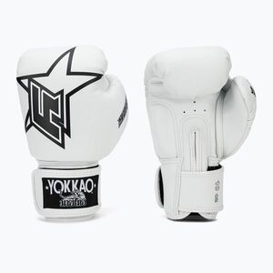 Boxkesztyű YOKKAO Institution Boxing white (Institution Boxing BYGL-I-4) kép