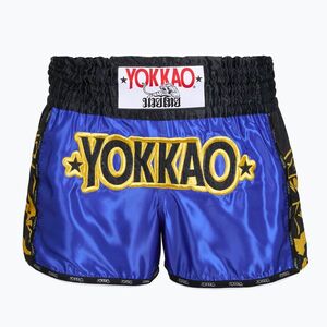 Férfi edzőnadrág YOKKAO Original Muay Thai electric blue (Original Muay Thai TYBS-172) kép