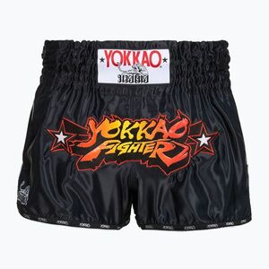 Férfi edző rövidnadrág YOKKAO Fighter KO Muay Thai black (Fighter KO Muay Thai TYBS-157) kép