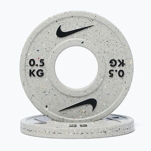 Terhelés Nike Strength Grind Change Plates 2 x 0, 5 kg wolf grey (Grind Change Plates PCGK-1150) kép