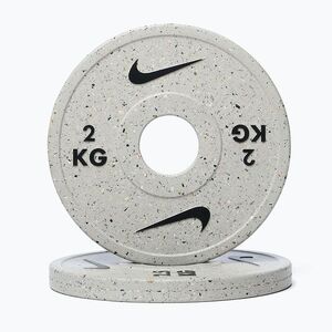 Terhelés Nike Strength Grind Change Plates 2 x 2 kg wolf grey (Grind Change Plates PCGK-1102) kép