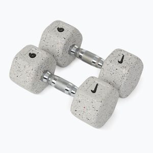 Súlyzók Nike Strength Grind Hex Dumbbell 2 x 9 kg wolf grey (Grind Hex Dumbbell DGHK-1109) kép