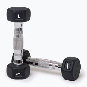 Súlyzók Nike Strength Hex Dumbbell 2 x 1 kg black/white (Hex Dumbbell DRDK-1001) kép