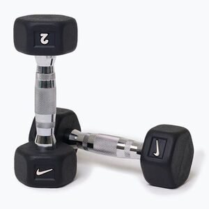 Súlyzók Nike Strength Hex Dumbbell 2 x 2 kg black/white (Hex Dumbbell DRDK-1002) kép