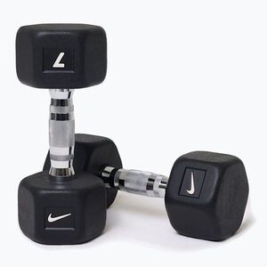Súlyzók Nike Strength Hex Dumbbell 2 x 7 kg black/white (Hex Dumbbell DRDK-1007) kép