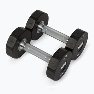 Súlyzók Nike Strength Pro Urethane Dumbbell 2 x 5 kg black/white (Pro Urethane Dumbbel DRCK-1005) kép