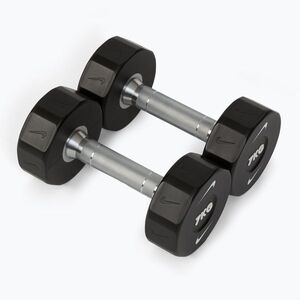 Súlyzók Nike Strength Pro Urethane Dumbbell 2 x 7 kg black/white (Pro Urethane Dumbbel DRCK-1007) kép