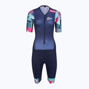 Női triatlonruha HUUB Her Spirit Trisuit navy/band (Her Spirit Trisuit HERSLCSB) kép