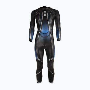 Férfi triatlon neoprén ruha HUUB Agilis II Back Zip 3.5 metallic blue (Agilis II Back Zip 3.5 AGIL35BZ) kép