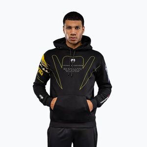 Férfi pulóver Venum x TEKKEN 8 King Pullover Hoodie black/yellow (King Pullover Hoodie VENUM-06216-111) kép