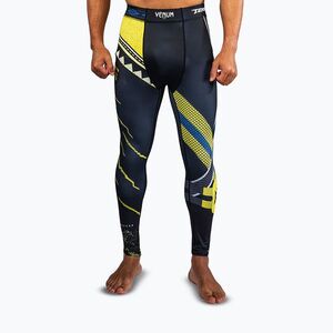 Férfi edző leggings Venum x TEKKEN 8 King Spats black/yellow (King Spats VENUM-06208-111) kép