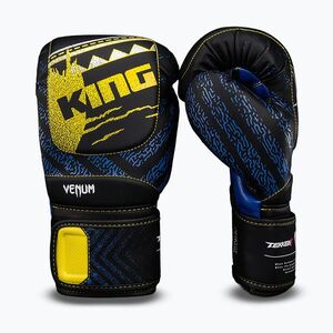 Boxkesztyű Venum x TEKKEN 8 King Boxing black/yellow (King Boxing VENUM-06222-111) kép