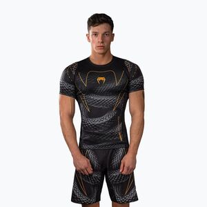 Férfi rashguard Venum Matupa Short Sleeve black/grey/gold (Matupa Short Sleeve VENUM-06068-659) kép