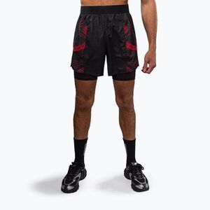 Férfi edzőshort Venum Matupa Training black/red/silver (Matupa Training VENUM-06071-658) kép