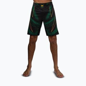 Férfi edzőshort Venum Matupa Fightshorts black/green/gold (Matupa Fightshorts VENUM-06072-657) kép