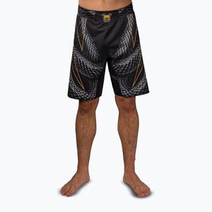 Férfi edzőshort Venum Matupa Fightshorts black/grey/gold (Matupa Fightshorts VENUM-06072-659) kép
