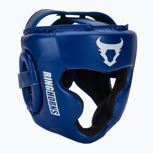 Bokszisak Venum Ringhorns Charger Headgear navy blue/red (Ringhorns Charger Headgear RH-00053-455) kép