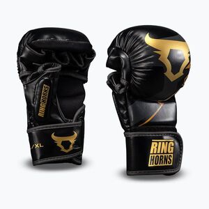 Sparring kesztyűk Venum Ringhorns Charger black/gold (Ringhorns Charger RH-00052-126) kép