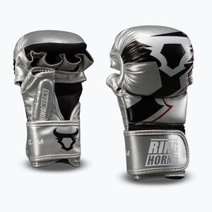 Boxkesztyű Venum Ringhorns Charger Boxing silver/black (Ringhorns Charger Boxing RH-00051-451) kép