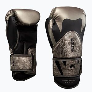 Boxkesztyű Venum Challenger 4.0 silver/black (Challenger 4.0 VENUM-05893-451) kép