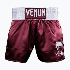 Férfi edzőshort Venum Classic Muay Thai burgundy (Classic Muay Thai VENUM-03813-050) kép