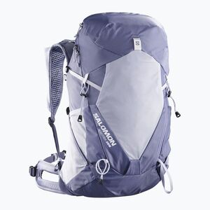 Női túrahátizsák Salomon Aerotrek 28 l heron/cosmic sky/white (Aerotrek 28 LC2857200) kép