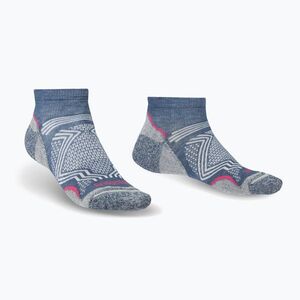 Női túrazokni Bridgedale Hike Ultralight Coolmax® Performance Low dark denim (Hike Ultralight Coolmax® Performance Low 710 286) kép