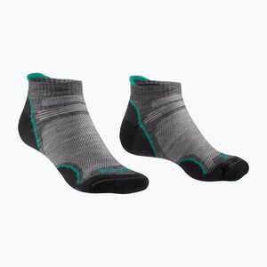 Női túrazokni Bridgedale Hike Ultralight Merino Performance Low mid grey/surf (Hike Ultralight Merino Performance Low 710 260) kép