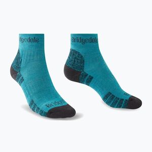 Női zokni Bridgedale Hike Lightweight Performance Ankle turquoise/navy (Hike Lightweight Performance Ankle 710 396) kép