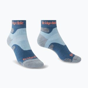 Női túrazokni Bridgedale Hike Midweight Performance Ankle blue (Hike Midweight Performance Ankle 710 391) kép