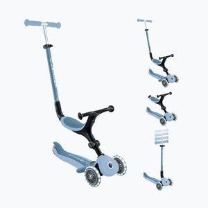 Gyermek háromkerekű roller Globber Go.Up Active Ecologic Lights blueberry (Go.Up Active Ecologic Lights 745-501) kép