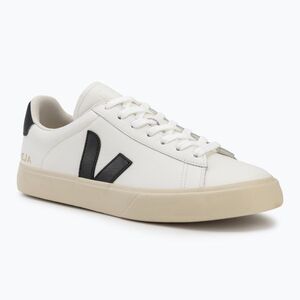 Férfi cipők VEJA Campo Leather extra white/black (Campo Leather CP0501537B440) kép