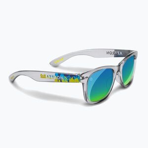 Gyerek napszemüveg Aztron Solar ice grey/graffiti/polarized blue/yellow mirror/grey. (Solar AA-SUB25340) kép