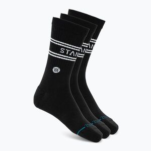 Zokni Stance Vital Crew 3 pairs black (Vital Crew A556A25VIT-BLK) kép